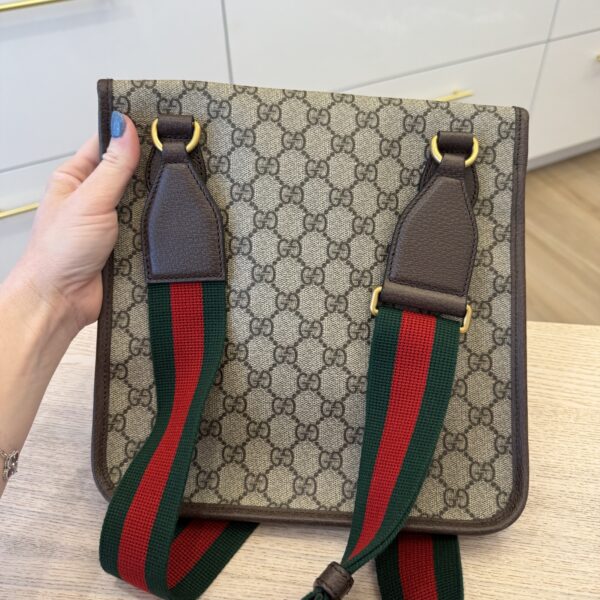Gucci Neo Vintage Envelope Messenger GG Coated Canvas Medium