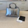 The Attico ''FRIDAY'' Silver Mini Bag