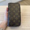 Louis Vuitton Monogram Zippy Wallet Fuchsia Coquelicot