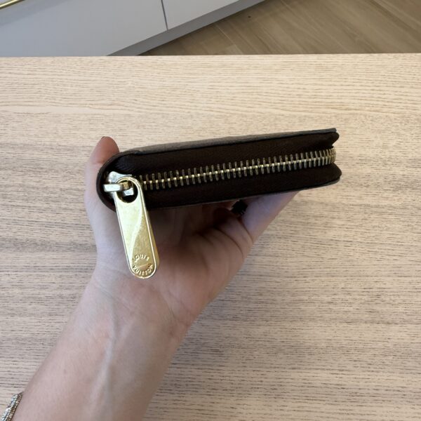 Louis Vuitton Monogram Zippy Wallet Fuchsia Coquelicot