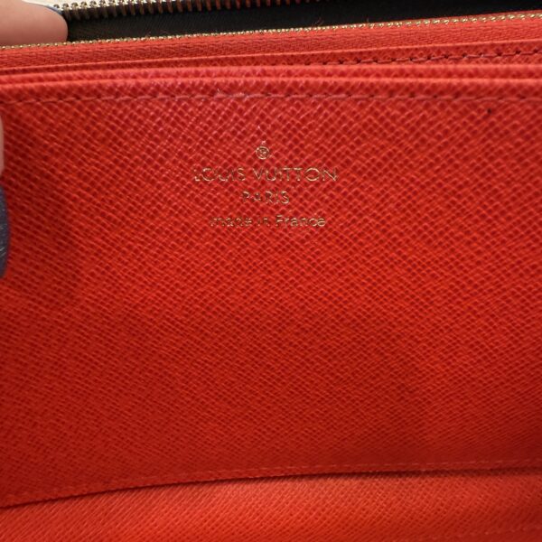 Louis Vuitton Monogram Zippy Wallet Fuchsia Coquelicot