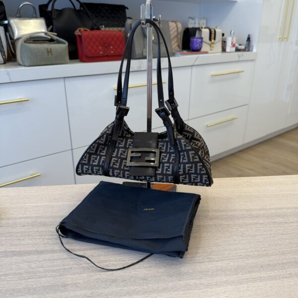 Fendi Nappa Elefante Mini Sporty Zucca