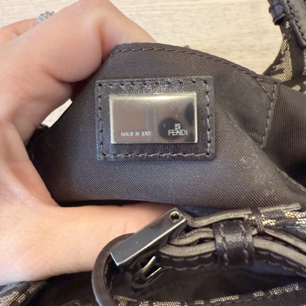 Fendi Nappa Elefante Mini Sporty Zucca