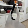 Coperni Paris Mini Heart Tote Silver