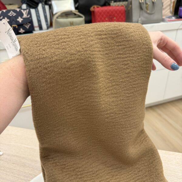 The Row Glove Large Clutch Bag Camel Cashmere