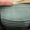Burberry Haymarket Check Derby Peyton Crossbody Clutch Bag Eucalyptus Green