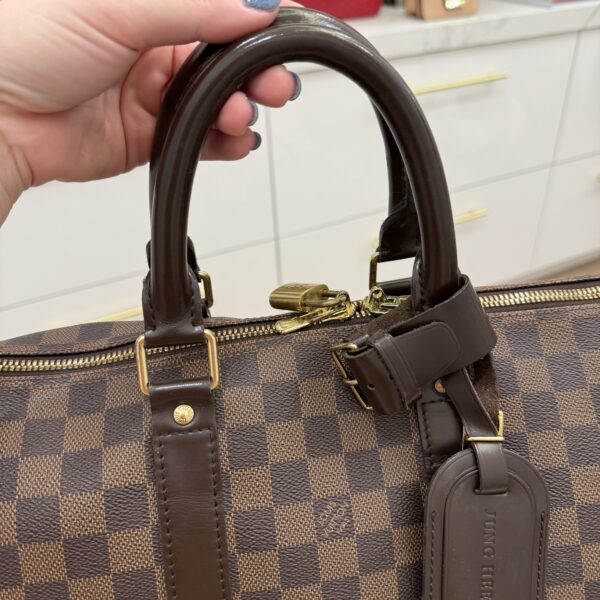 Louis Vuitton Damier Ebene Keepall Bandouliere 45
