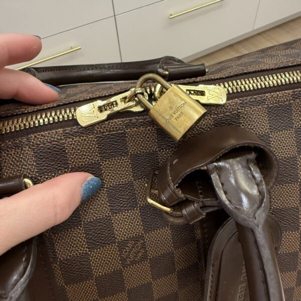 Louis Vuitton Damier Ebene Keepall Bandouliere 45