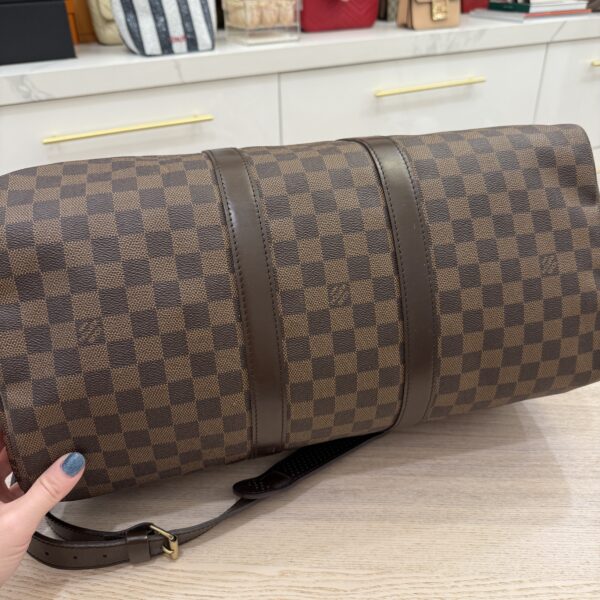 Louis Vuitton Damier Ebene Keepall Bandouliere 45