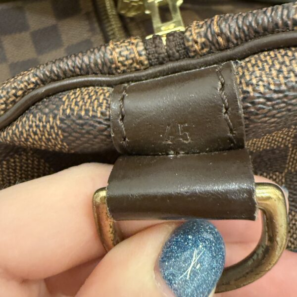Louis Vuitton Damier Ebene Keepall Bandouliere 45