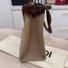Fendi Wool Vitello King Seta FF 1974 Medium Peekaboo X-Tote Beige Cammello Sand