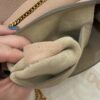 Chloe Grained Lambskin Mini Drew Shoulder Bag Cement Pink