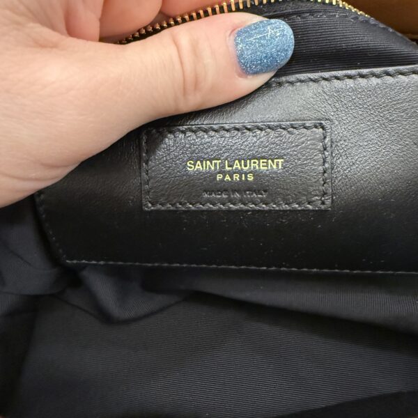 Saint Laurent Jamie 4.3 Medium YSL Crossbody Bag in Calfskin Caramel