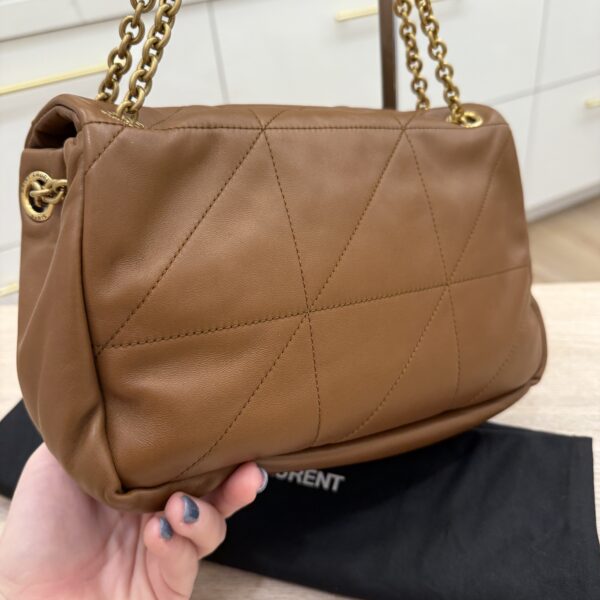 Saint Laurent Jamie 4.3 Medium YSL Crossbody Bag in Calfskin Caramel