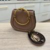 Chloe Calfskin Suede Small Nile Bracelet Bag