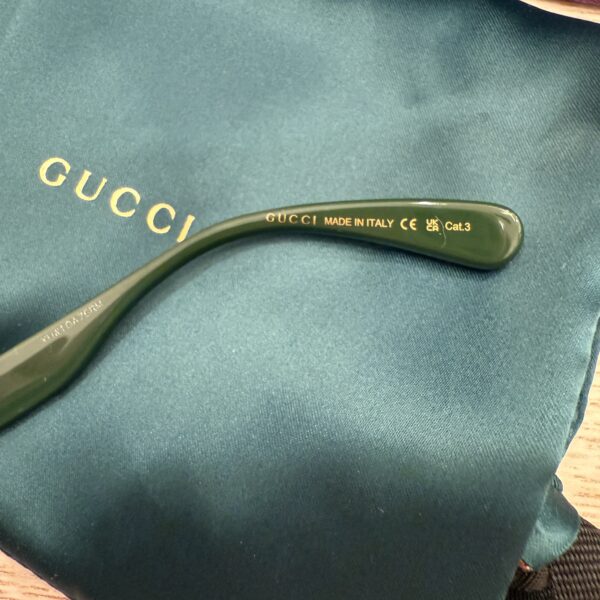 Gucci Round Web Stripe Sunglasses