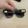 Dolce and Gabbana Cat Eye Black Lace Sunglasses