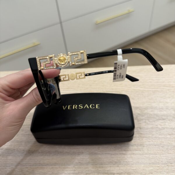 Versace Black with Gold Sunglasses