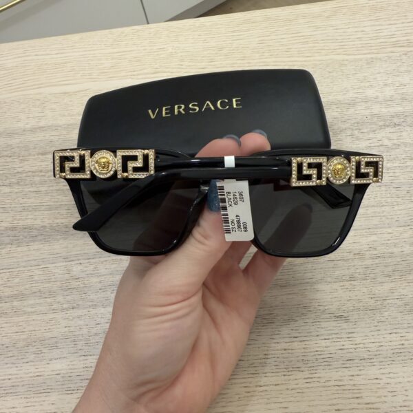 Versace Black with Gold Sunglasses