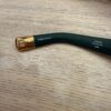 Jacquemus The Ovalo Sunglasses Green and Yellow Gold