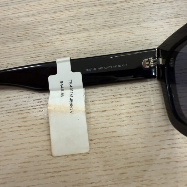Fendi Signature Sunglasses Black