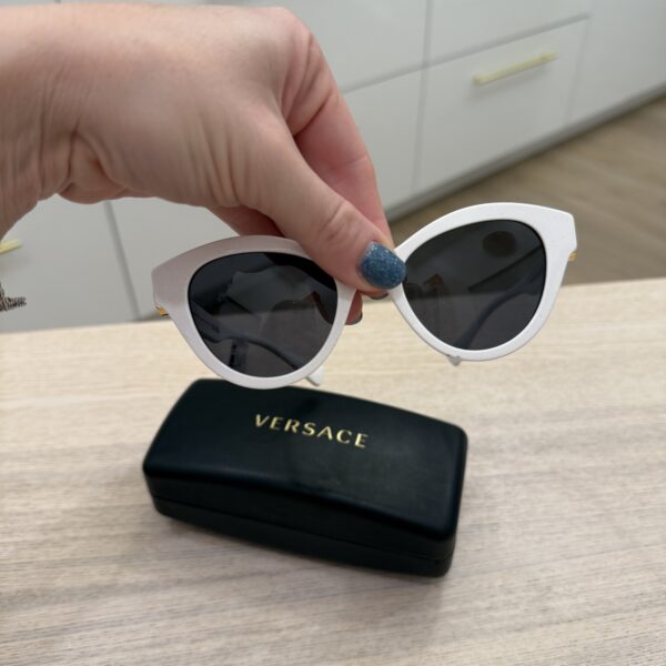 Versace White Sunglasses