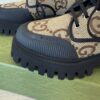 Gucci Maxi GG Supreme Canvas Lace-up Mens 4.5 (Women's 8)