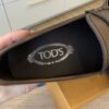 TOD's Brown Leather Loafers Size 4 (Women's 8)