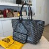 Goyard Goyardine Saint Louis PM Black and Black