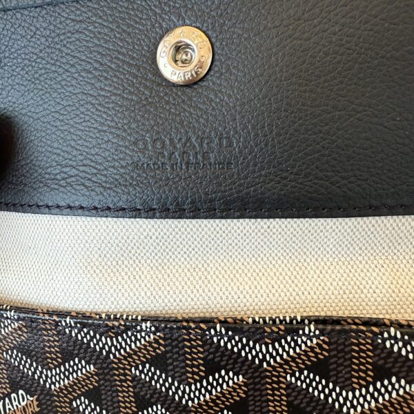 Goyard Goyardine Saint Louis PM Black and Black