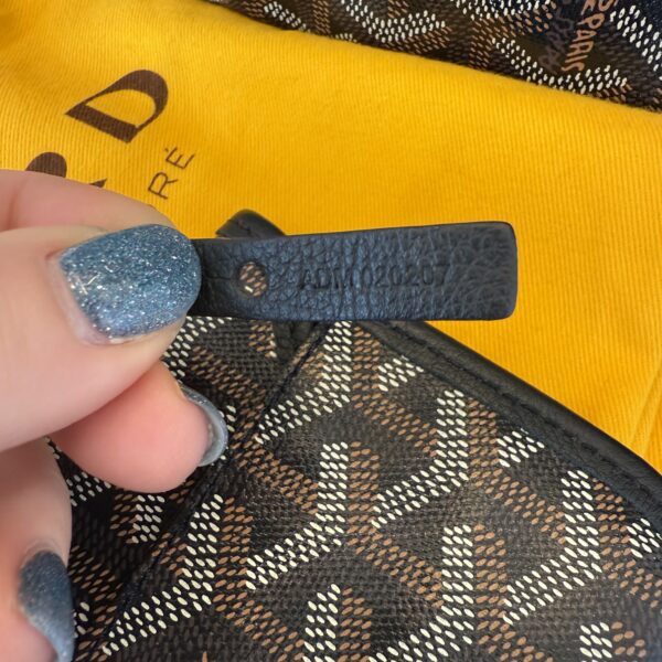 Goyard Goyardine Saint Louis PM Black and Black