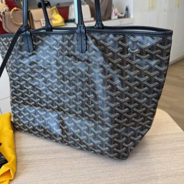 Goyard Goyardine Saint Louis PM Black and Black