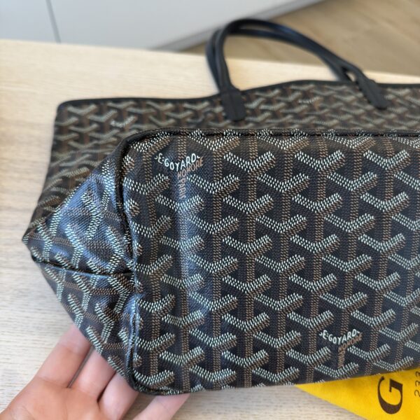 Goyard Goyardine Saint Louis PM Black and Black