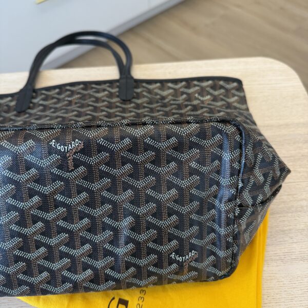 Goyard Goyardine Saint Louis PM Black and Black