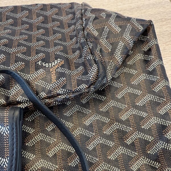 Goyard Goyardine Saint Louis PM Black and Black