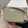Celine Shiny Calfskin Teen Triomphe Almond Green