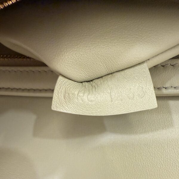 Celine Shiny Calfskin Teen Triomphe Almond Green