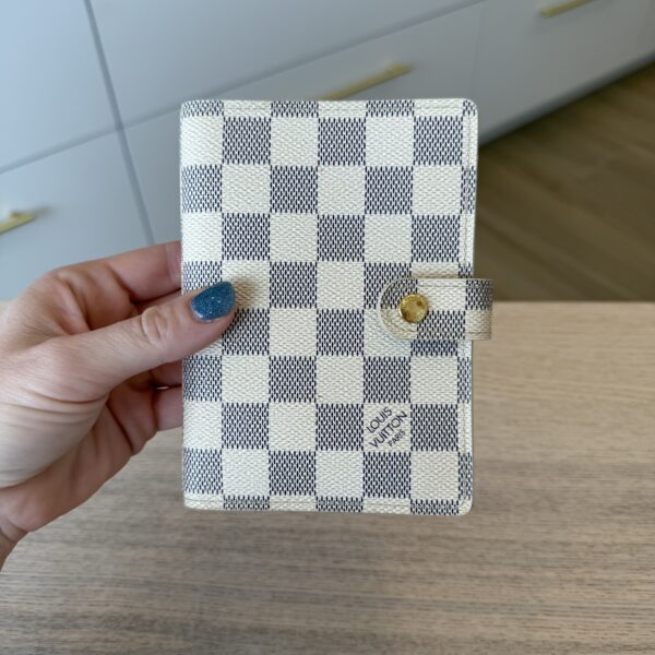 Louis Vuitton Damier Azur Agenda PM