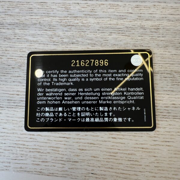 Chanel Boy Flap Bag Quilted Iridescent Goatskin Old Medium