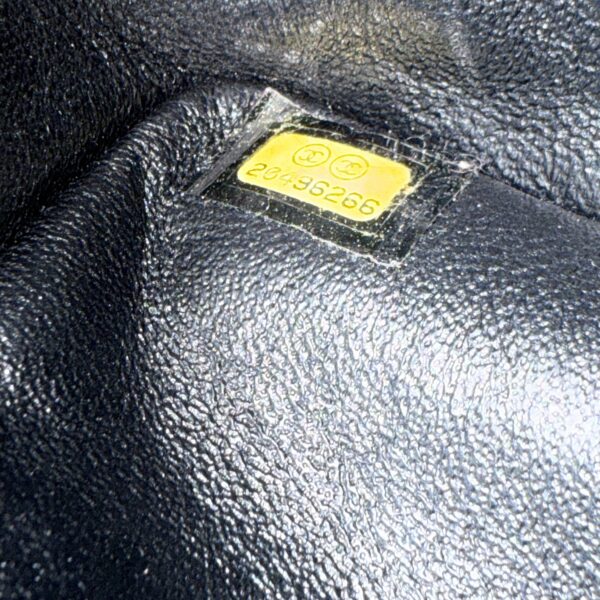 Chanel Patent Quilted Jumbo Double Flap Black with Silver Hardware