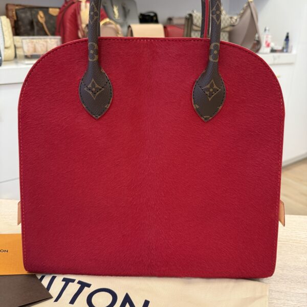Louis Vuitton x Christian Louboutin Shopping Bag Calf Hair and Monogram Canvas