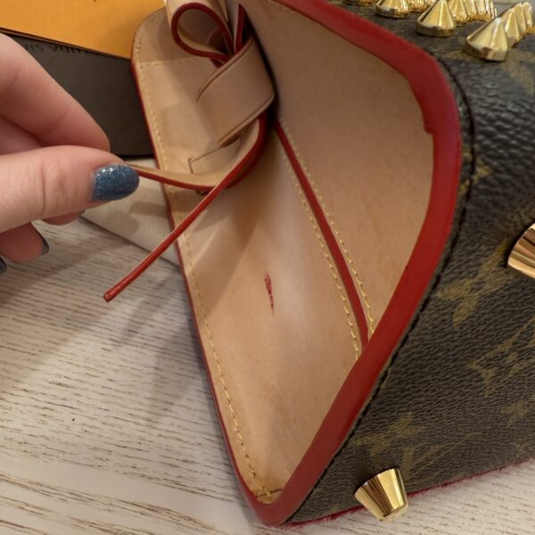Louis Vuitton x Christian Louboutin Shopping Bag Calf Hair and Monogram Canvas