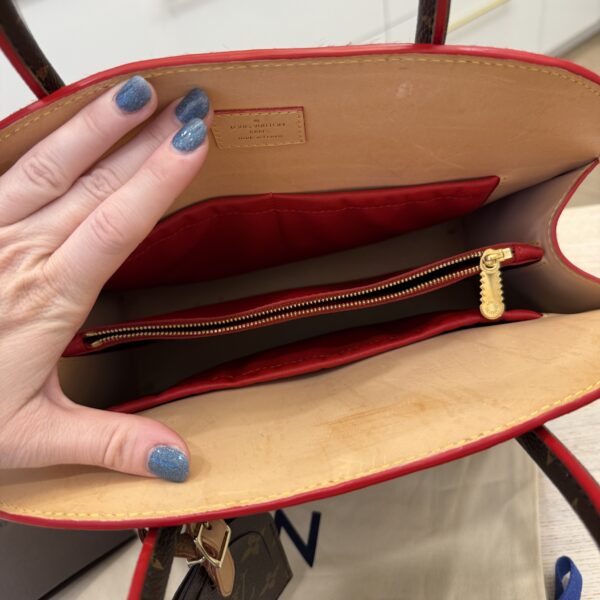 Louis Vuitton x Christian Louboutin Shopping Bag Calf Hair and Monogram Canvas