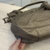 Christian Dior Metallic Lambskin Cannage Drawstring Bag