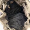 Christian Dior Metallic Lambskin Cannage Drawstring Bag