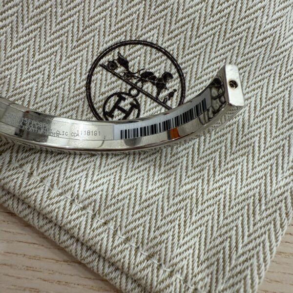Hermes Mini Clic Chaine d'Ancre bracelet Size PM Black Solace