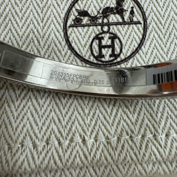 Hermes Mini Clic Chaine d'Ancre bracelet Size PM Black Solace