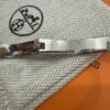 Hermes Mini Clic Chaine d'Ancre bracelet Size PM Marron Glacé