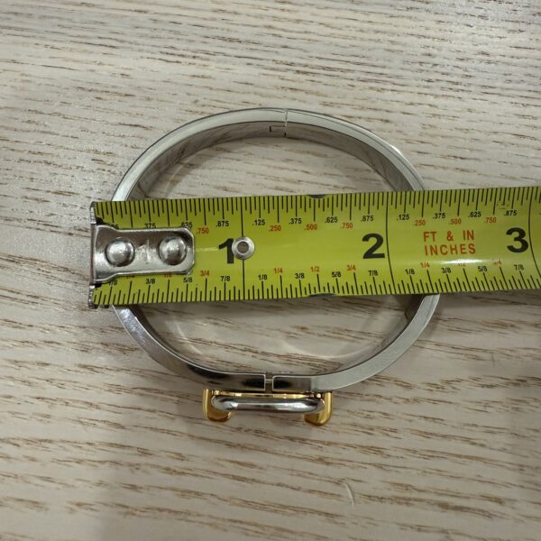 Hermes Mini Clic Chaine d'Ancre bracelet Size PM Marron Glacé