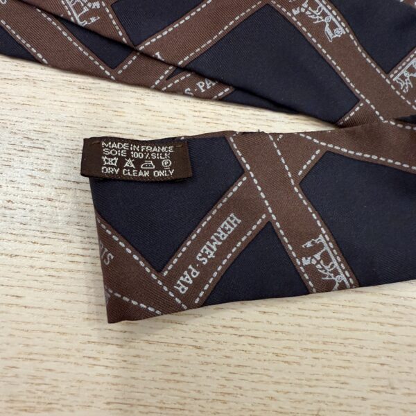 Hermes Multicolor Silk Twilly